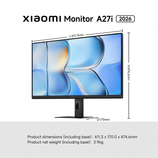 Xiaomi Monitor A27i 2026 – 1080P FHD 27-Inch (69664)