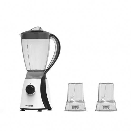 Electric Blender 600 Watt 1.5 Liter 2 Mills Black TB-600/2-BLACK