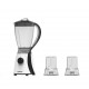 Electric Blender 600 Watt 1.5 Liter 2 Mills Black TB-600/2-BLACK