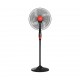 TORNADO Stand Fan 18 Inch 4 Blades Black x Red TSF-18XW