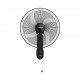 TORNADO Wall Fan 16 Inch 4 Blades Black TWF-16