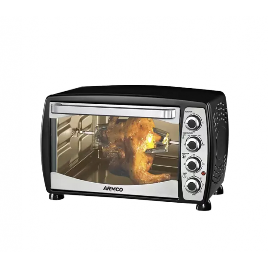 Armco Oven 38L Full Convection Electric Oven, 1600W, 60 Min Timer with Alarm - AEC-3810R(SB)