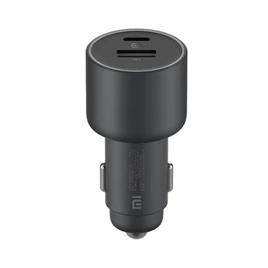 Xiaomi 67W Car Charger – USB-A + Type-C – Black (43907)