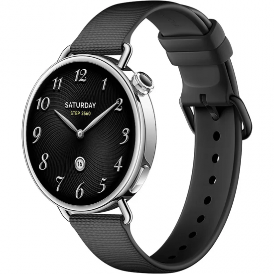 Xiaomi Watch S4 41MM Fluororubber Strap – Black (65118)