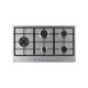 Haier 90cm built-in bundle — chimney hood, 5-burner gas hob, and multifunction oven