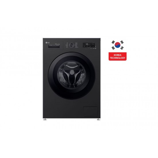 LG Washing Machine 8 kg Front Load, 1400RPM, ThinQ (Wi-Fi)