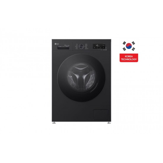LG Washing Machine Tempered Glass Door 1400 RPM LG ThinQ™ Inverter Direct Drive™ 6 Motion™ Tub Clean™