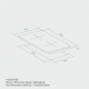Haier 2 Burners with WoK Burner Built-in Cooker HOB-G32CTB