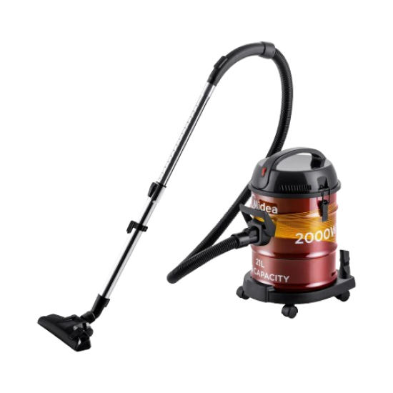 Midea Drum Vacuum Cleaner - Red