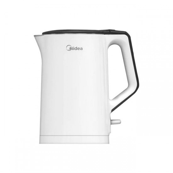 Midea White Electric Kettle 1.5L 1500W- MK-SH15COLOUR102A2