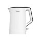 Midea White Electric Kettle 1.5L 1500W- MK-SH15COLOUR102A2
