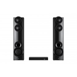 LG Dual tower speaker system with 1000W sound
