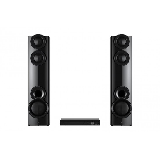 LG Dual tower speaker system with 1000W sound