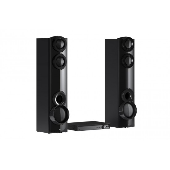 LG Dual tower speaker system with 1000W sound
