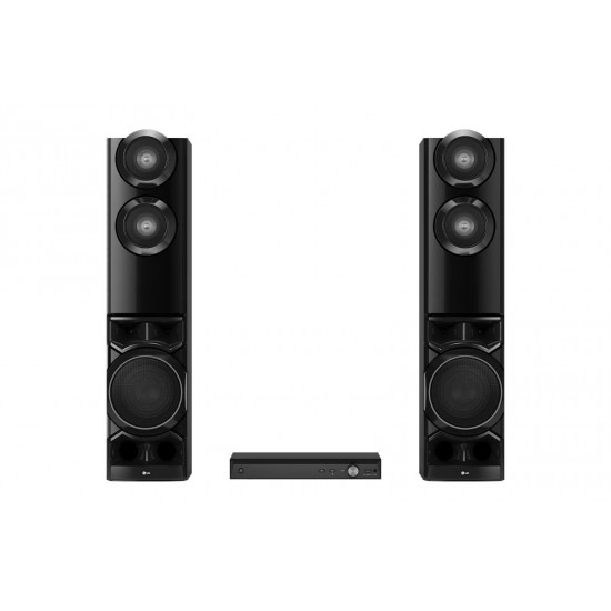LG Dual tower speaker system with 1250W sound