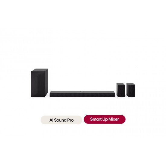 LG Soundbar 5.1.1 Ch with Dolby Atmos & DTS:X