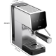 Xiaomi Semi-automatic Espresso Machine – Silver (62204)