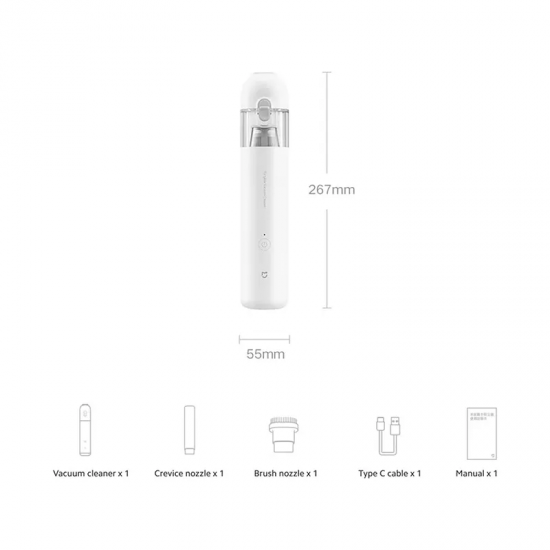 Xiaomi Mi Vacuum Cleaner Mini – White (31492)