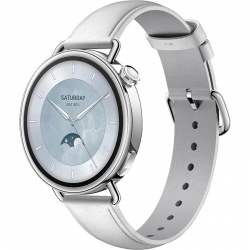 Xiaomi Watch S4 41MM Leather Strap – White (65121)