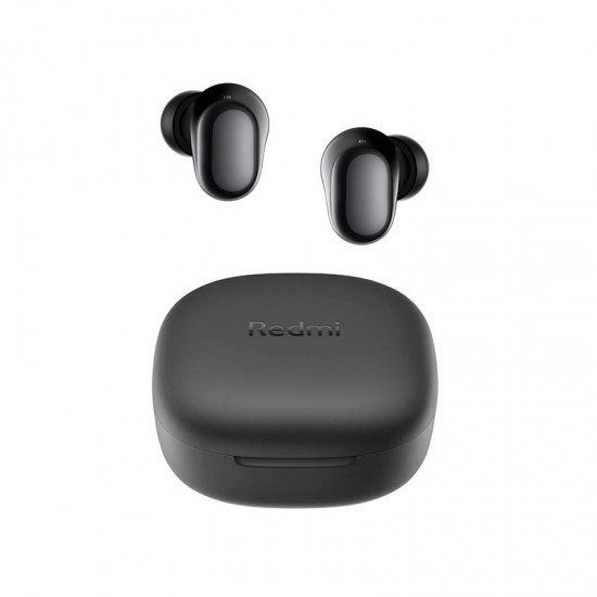 Xiaomi Redmi Earphones Buds 6 Play – Wireless Bluetooth Earbuds with AI Noise Cancellation – Black (57679)