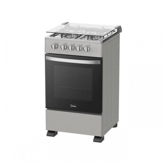 Midea 50*60 3G + 1E cooker, electric oven - Silver