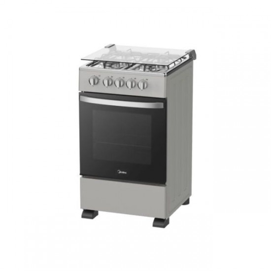 Midea 50TMG4G082-S 50*60 4 Gas + Gas oven with only bottom flame - Black