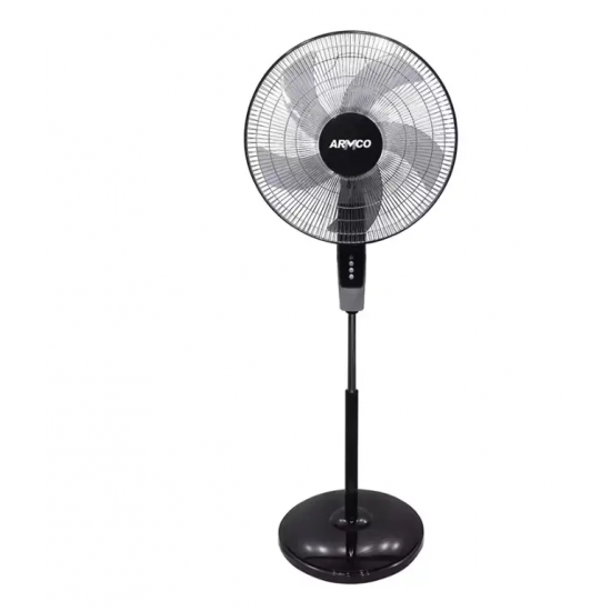 Armco Stand fan with Remote control, Powerful motor with over heating protection  AFS-18BRC