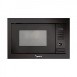 Midea Built-in Microwave Oven 25L, Compact Design, Manual Controls, Black