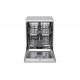 LG QuadWash™ Dishwasher, 14 Place Settings, EasyRack™ Plus, Inverter Direct Drive, Platinum Silver color