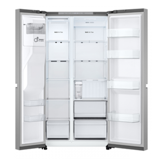 Net 641(L)  Side-by-Side Refrigerator LinearCooling™ Smart Inverter Compressor + Free Fleece and Storage Jars