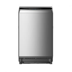 Midea 8Kg Top Washer With Metal Body With Soft Close Glass Cover And Turbo - Grey