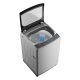 Midea 8Kg Top Washer With Metal Body With Soft Close Glass Cover And Turbo - Grey