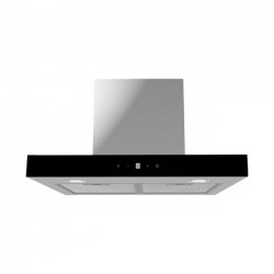 Midea Cooker Hood 60CM T-Shape Type Stainless Steel With Black Panel, 400m3/h With 3 Fan Speeds
