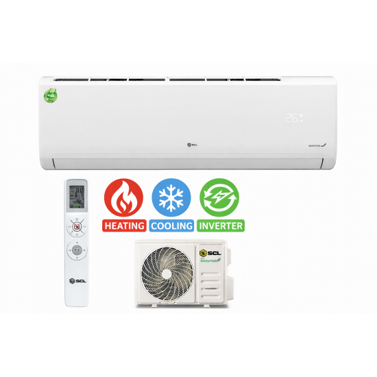 SCL INVERTER WITH HEAT PUMP SPLIT TYPE AIR CONDITIONER: SCL-AC24IN02CH