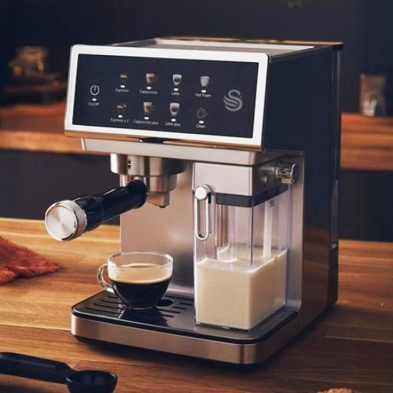 Tlac Coffee Machine Espresso TCFM-101 – 1.8L, Automatic Milk Frother, Touch Control, Cold Brew