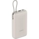 Xiaomi Power Bank 33W 20,000 mAh with Intergrated USB-C Cable – Tan (57865)