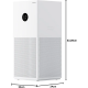 Xiaomi Smart Air Purifier 4 Lite – EU PLUG – White (35053)