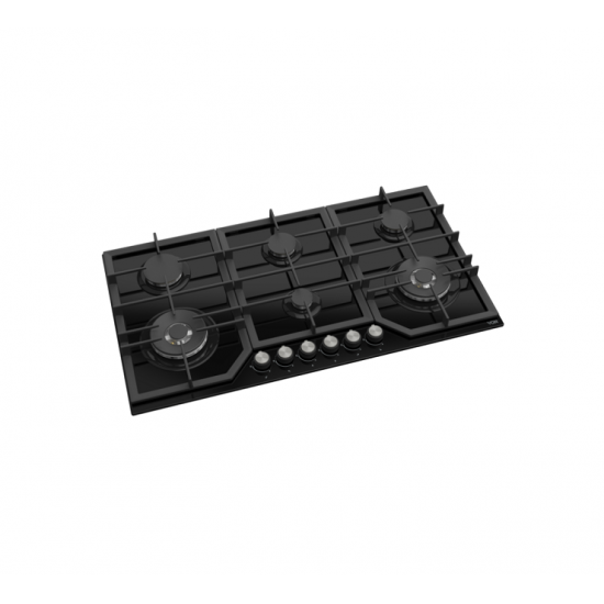 Von 6 Gas Hob - 90cm: VBBG9061WFK Von 6 Gas Hob - 90cm: VBBG9061WFK