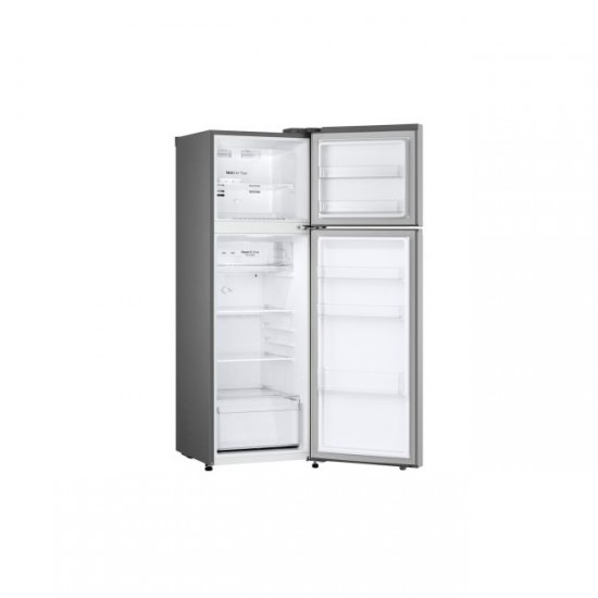 LG 287L Top Freezer Fridge in Prime Silver