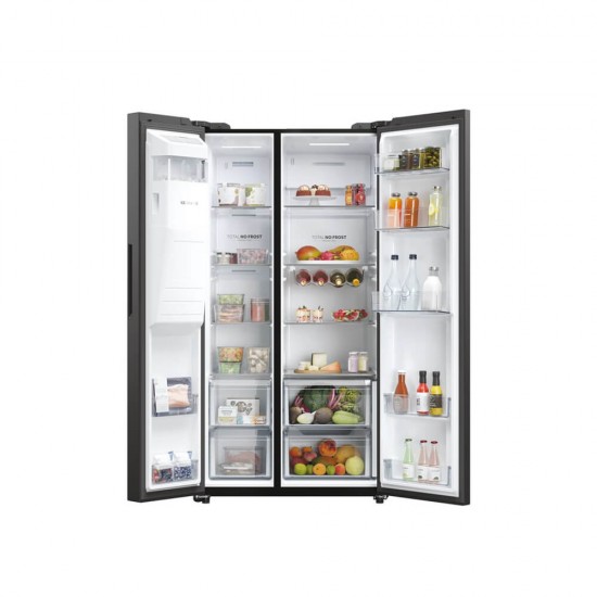 Haier 601L Fridge Sunlight Steel: HSW59F18EIPT