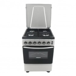 GC-F6640PX(SL) – 4 Gas, 60X60 Gas Oven+Grill, 1 Grid + 1 Tray