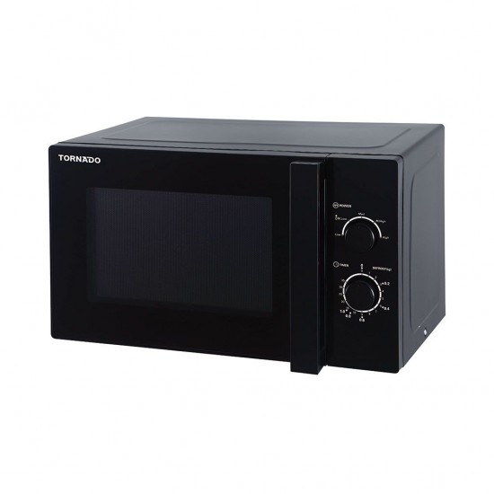 TORNADO Microwave Solo 25 Liter 900 Watt Black TM-25MK