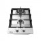 Midea 30CM Gas Hob, Stainless Steel Panel, Enamled Pan Support, Plastic Knob