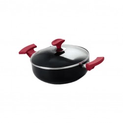 CP-05 – Twin Handle Deep Non Stick Cooking Pan – 24cm Diameter