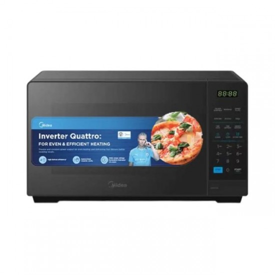 Midea Digital Inverter Microwave Oven 20L, Black
