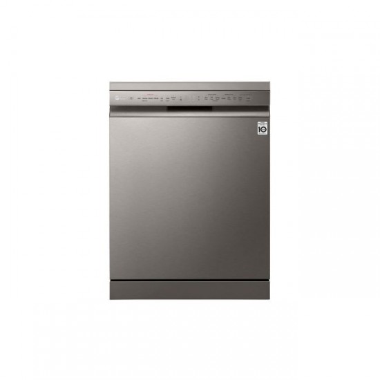LG QuadWash™ | TrueSteam™ 14ppl Dishwasher, 3 Racks, Inverter DD, Silver