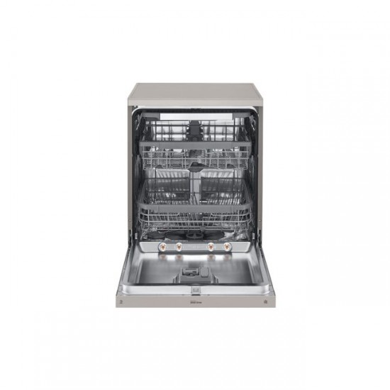 LG QuadWash™ | TrueSteam™ 14ppl Dishwasher, 3 Racks, Inverter DD, Silver