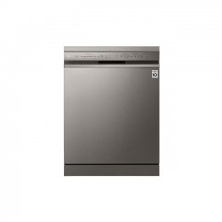 LG New QuadWash Steam Dishwasher Platinum Silver Color