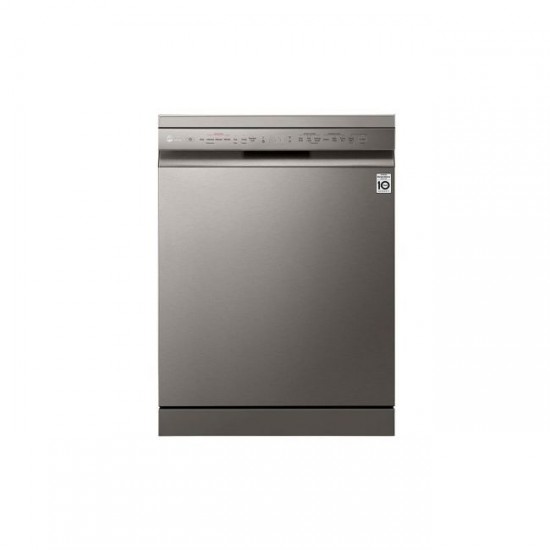 LG New QuadWash Steam Dishwasher Platinum Silver Color
