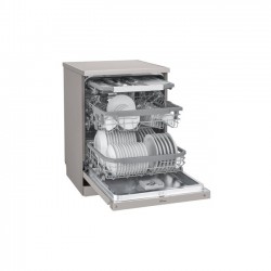 LG New QuadWash Steam Dishwasher Platinum Silver Color